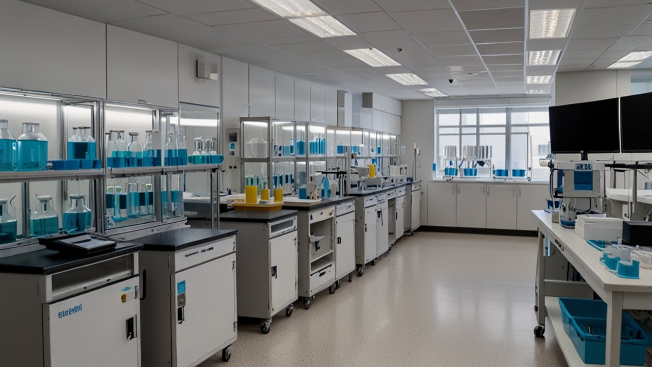Bioprinting machine precisely depositing living cells to create functioning tissue structures layer by layer