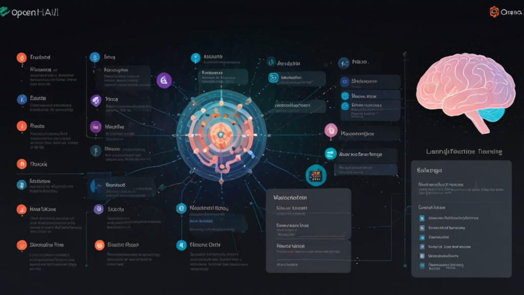 AI OpenAI generating sophisticated responses through neural networks trained on diverse text sources with human feedback refinement