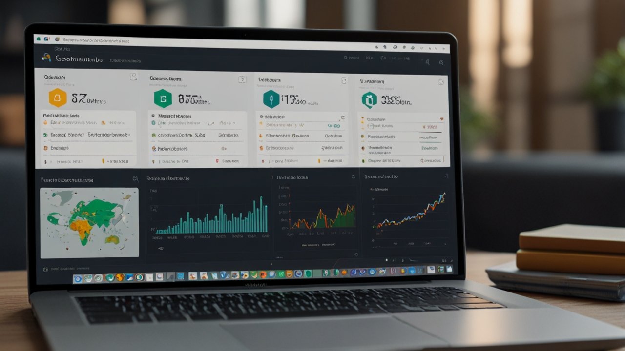 AI Search interface showing intelligent information retrieval with contextual understanding and conversational query capabilities