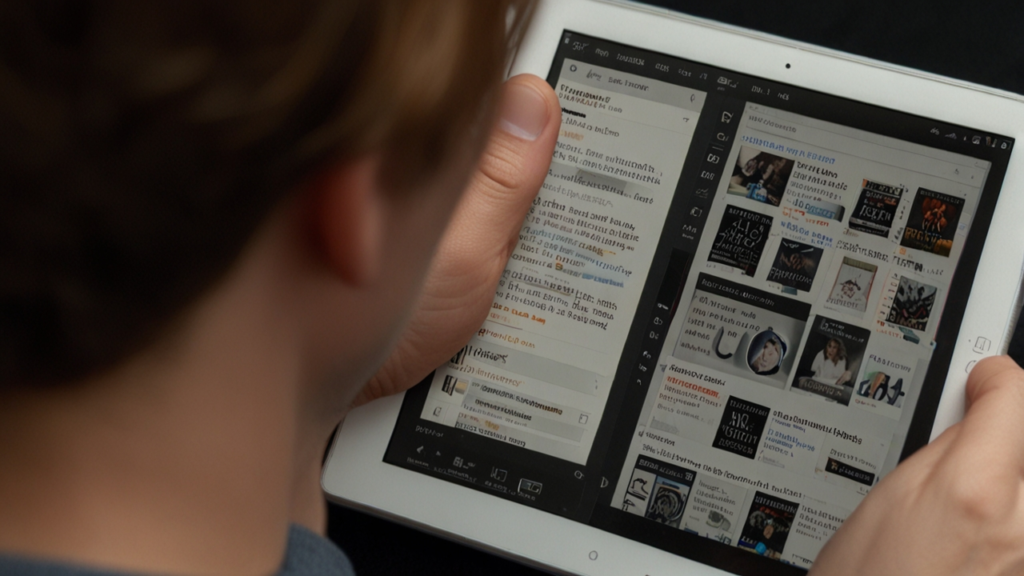 Amazon Books interface showing comprehensive literary marketplace with physical and digital book discovery features
