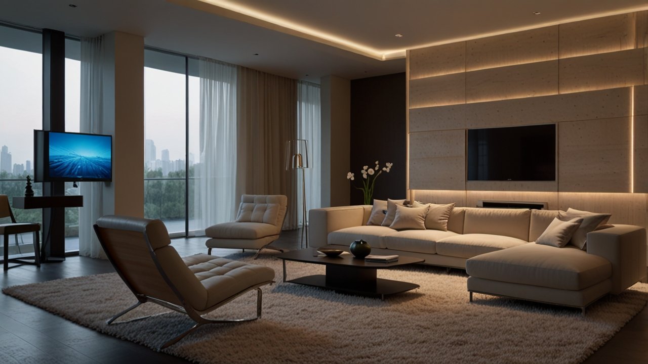 Ambient Computing devices embedded within everyday surroundings providing intelligent functionality without visible interfaces