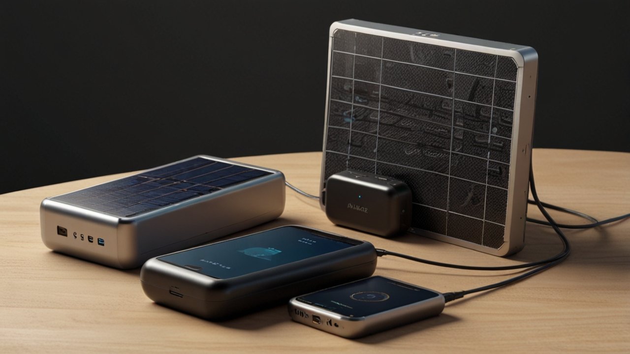 Anker charging device powering multiple electronics simultaneously through advanced power delivery technology