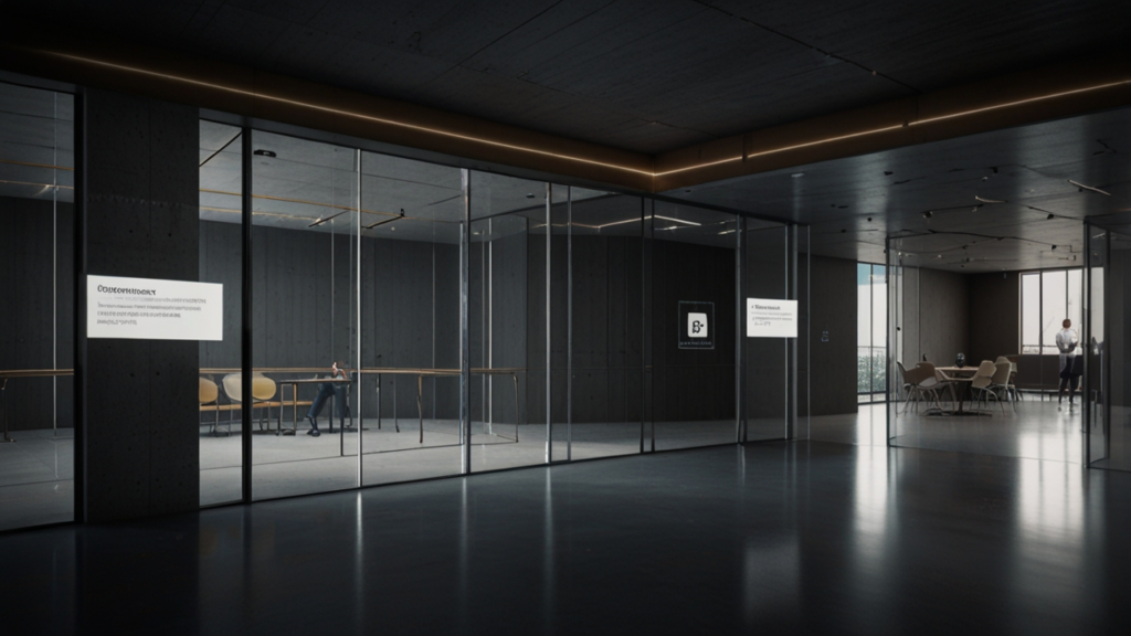 Anthropic company headquarters displaying advanced AI research facility focused on constitutional AI development