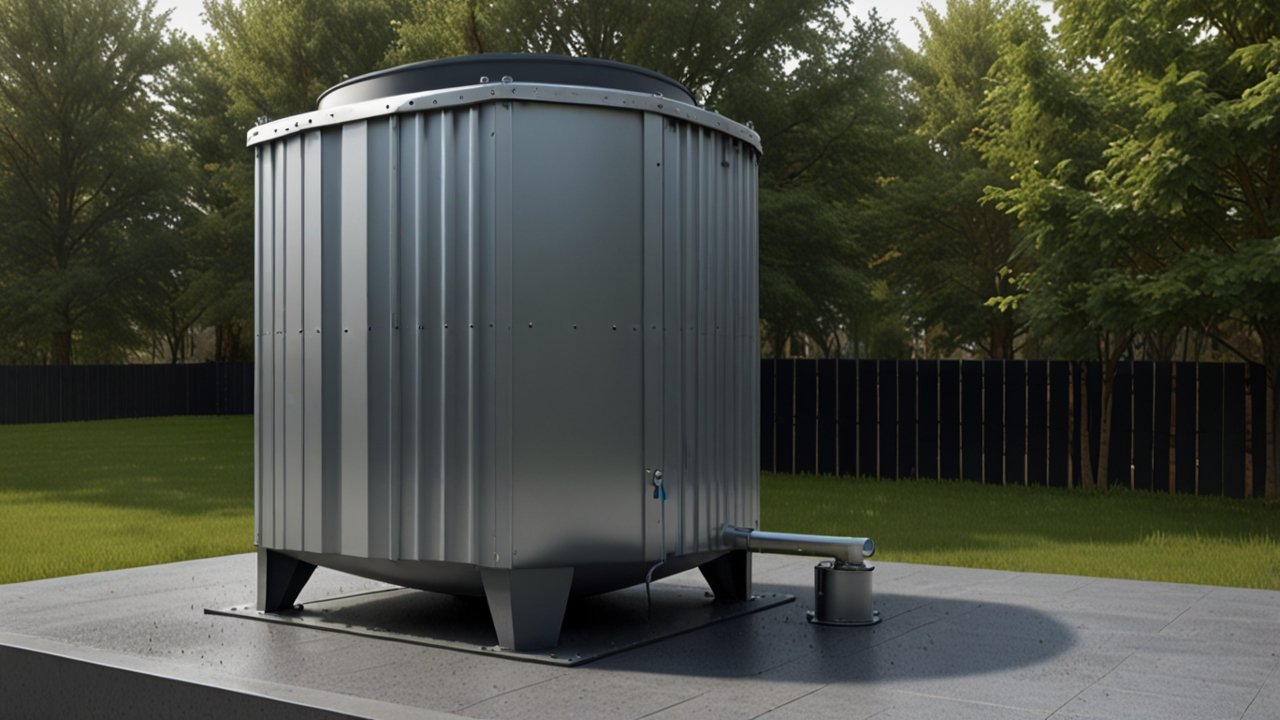 Atmospheric Water Harvesting device extracting moisture from ambient air to produce clean drinking water