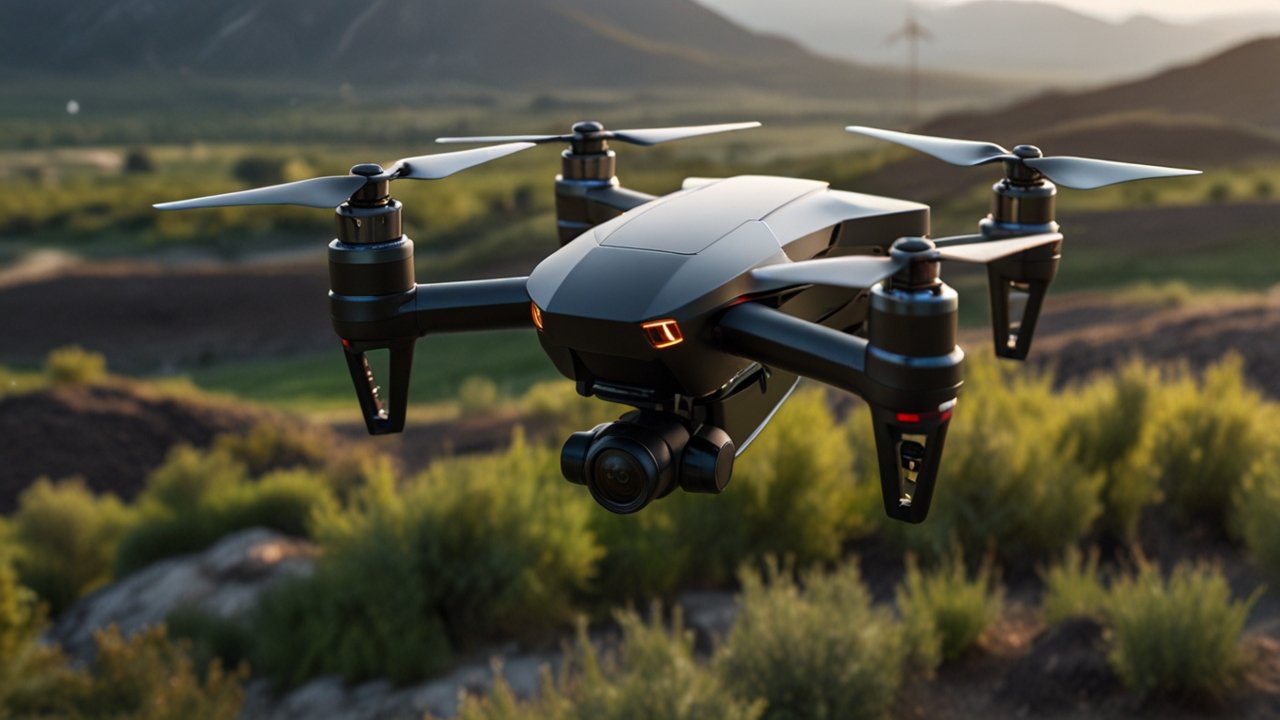 Autonomous Drone hovering while mapping terrain and analyzing surroundings with sensor arrays
