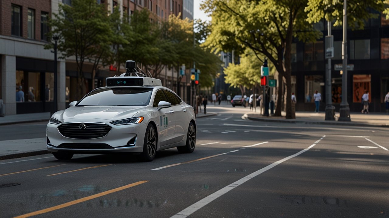 Autonomous Vehicle navigating urban environment using multiple sensor systems and artificial intelligence without human driver