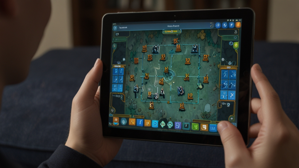 Cloud Gaming service streaming high-quality video games to simple devices without local processing