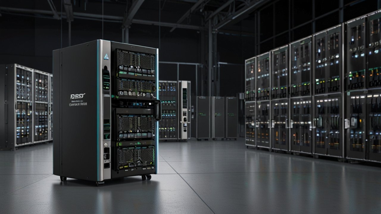 Edge Computing infrastructure showing decentralized processing capabilities with local data analysis and reduced latency architecture