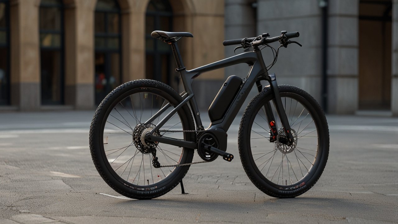 Electric Bicycle providing rider assistance through integrated battery and motor system while maintaining cycling experience