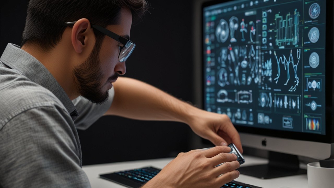 Haptic Feedback system creating precise tactile sensations for virtual object interaction