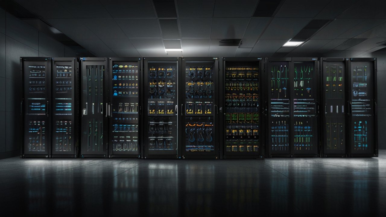 Hybrid Cloud architecture showing integrated on-premises and cloud environments with workload distribution