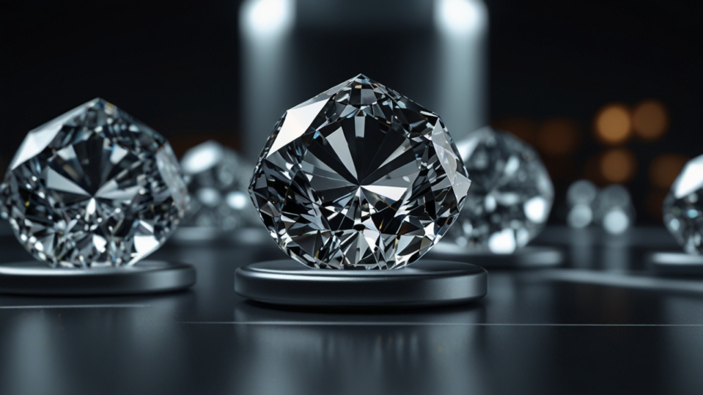 Lab-Grown Diamonds formation inside controlled growth chamber with crystallization visualization