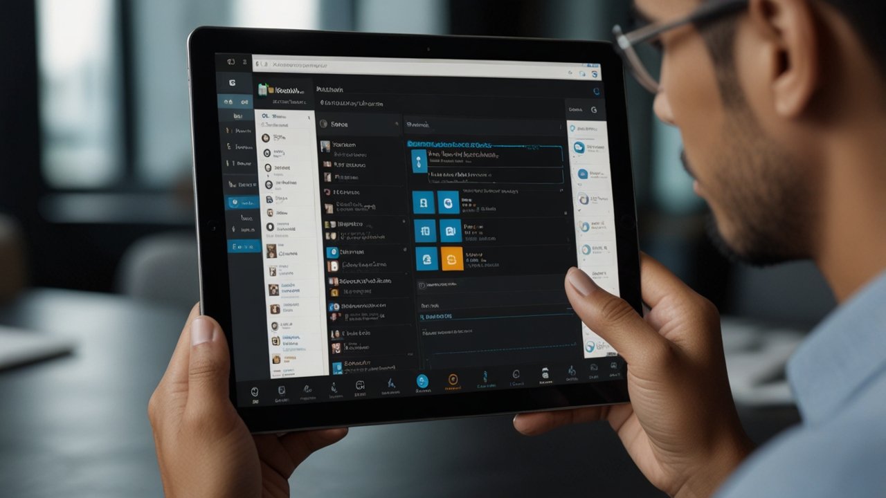 LinkedIn interface showing professional connections with AI-powered career opportunity recommendations
