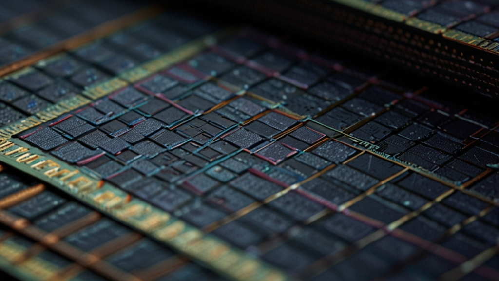 Memristor Technology components showing nanoscale crossbar arrays enabling dense memory functionality