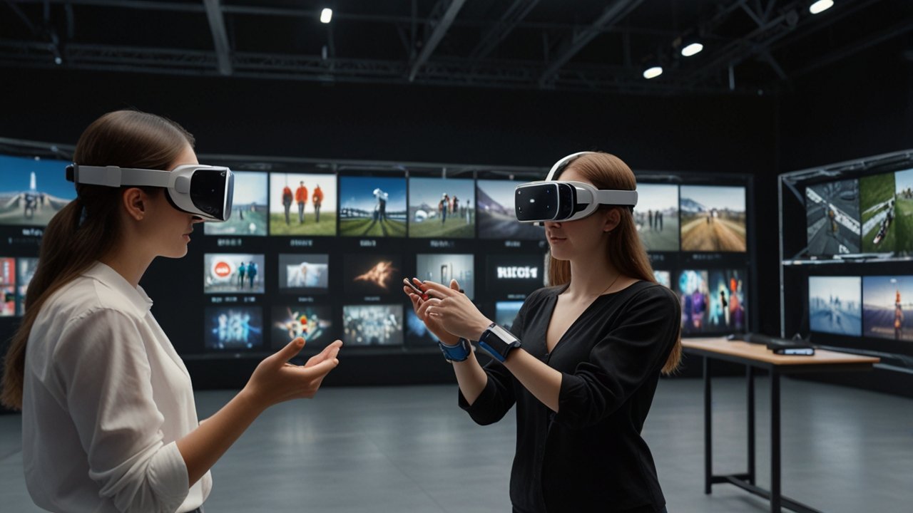 Metaverse Platforms connecting users through immersive virtual environments with interactive digital assets