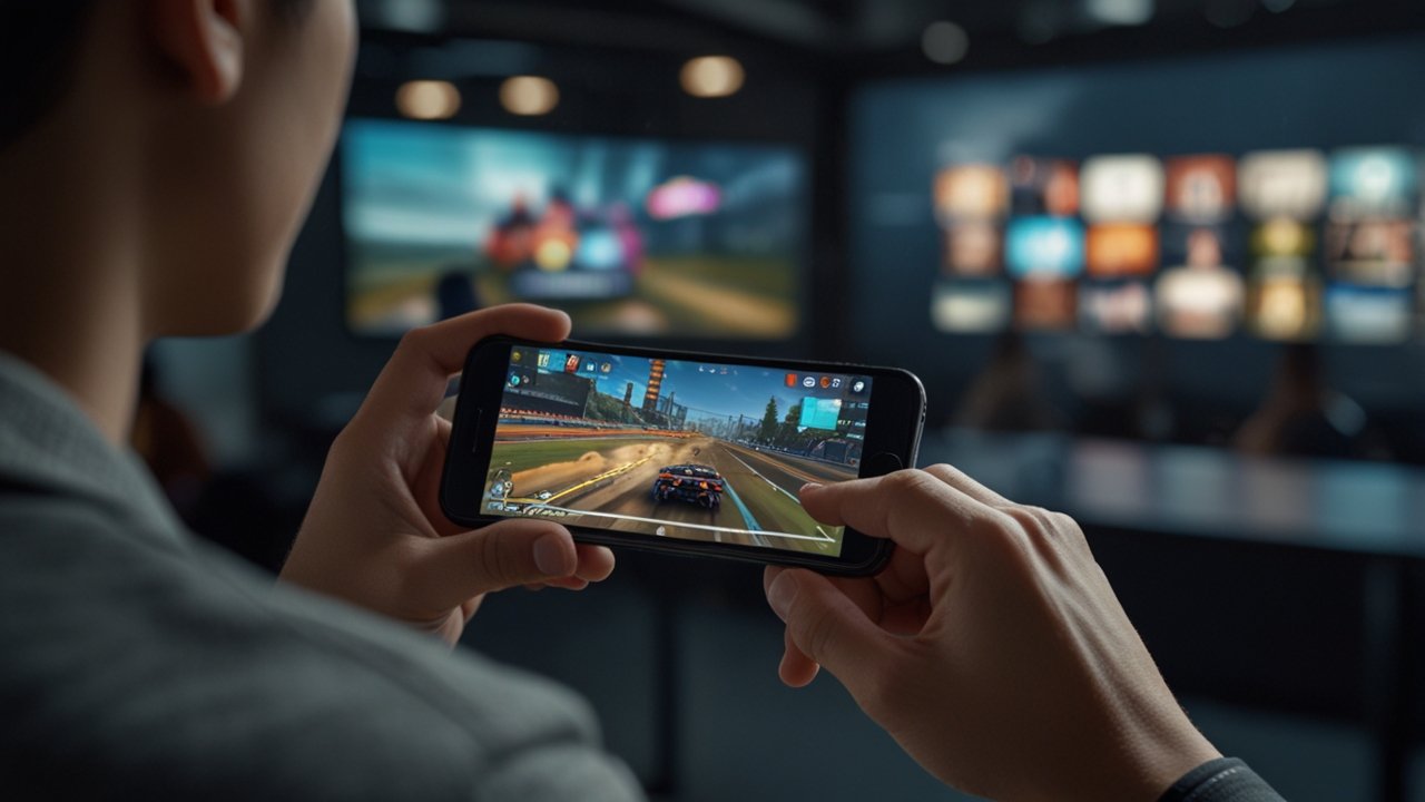 Mobile Gaming delivering sophisticated interactive experiences through powerful smartphone hardware with touch controls and online connectivity