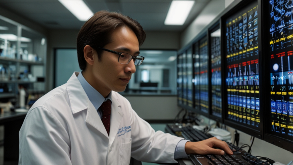Molecular Computing system performing parallel calculations through DNA strand manipulation within specialized biochip environment