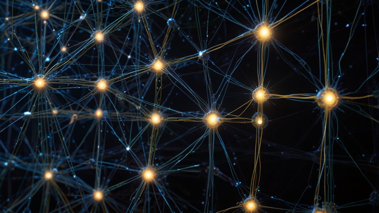 Neural Networks architecture processing complex data through interconnected computational nodes mimicking brain function