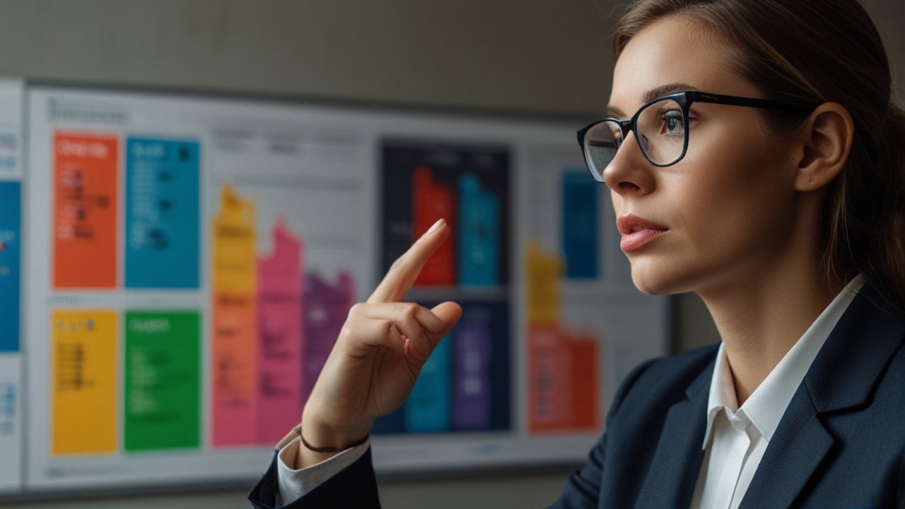 Predictive Analytics dashboard displaying future trend projections based on historical data patterns