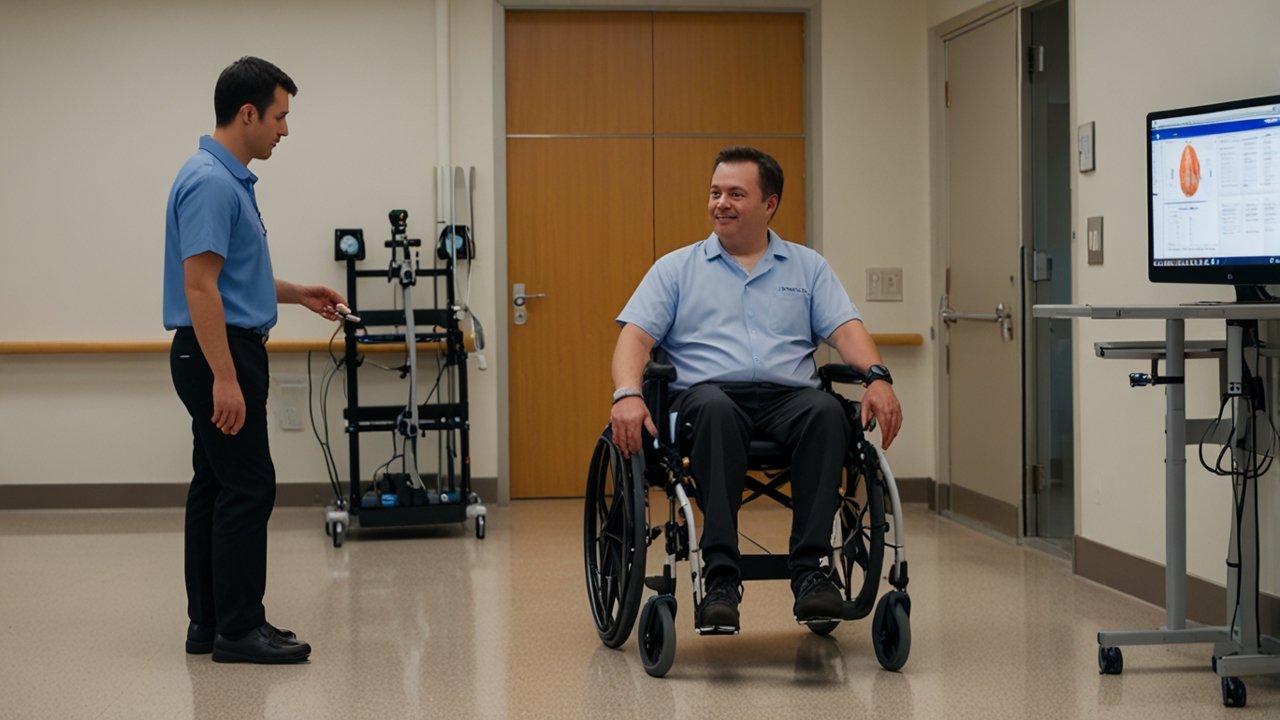 Robotic Exoskeleton amplifying user strength and mobility through powered mechanical framework