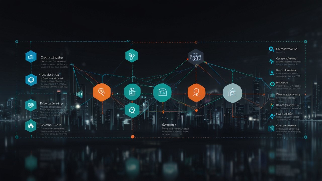 Smart Contract automatically executing transaction terms without intermediary intervention