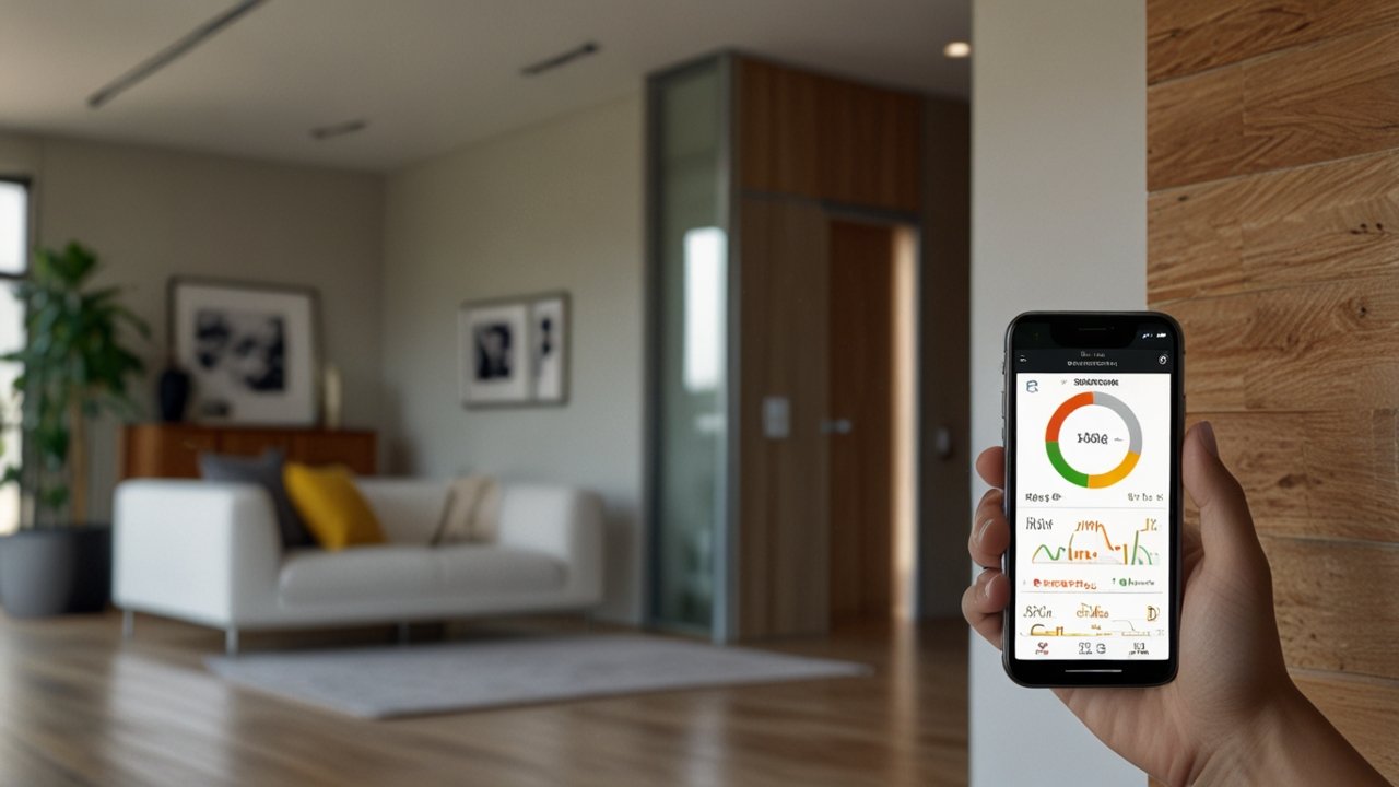 Smart Home Sensors detecting environmental conditions throughout residence to enable automated responses