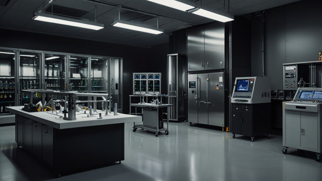 Synthetic Diamond production chamber creating gemstones atom by atom under controlled conditions