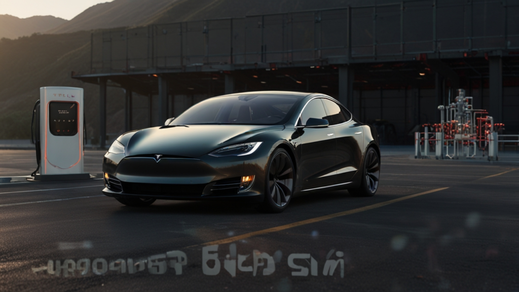 Tesla Cars showing electric vehicle technology with advanced autonomous driving features and sustainable transportation design