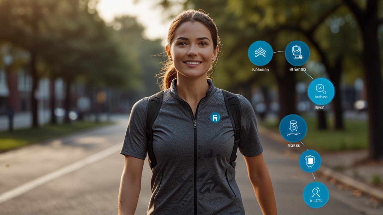 Wearable AI integrated into conventional clothing and accessories providing continuous assistance