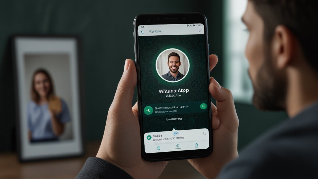 WhatsApp interface showing encrypted messaging platform with comprehensive digital communication tools and media sharing capabilities