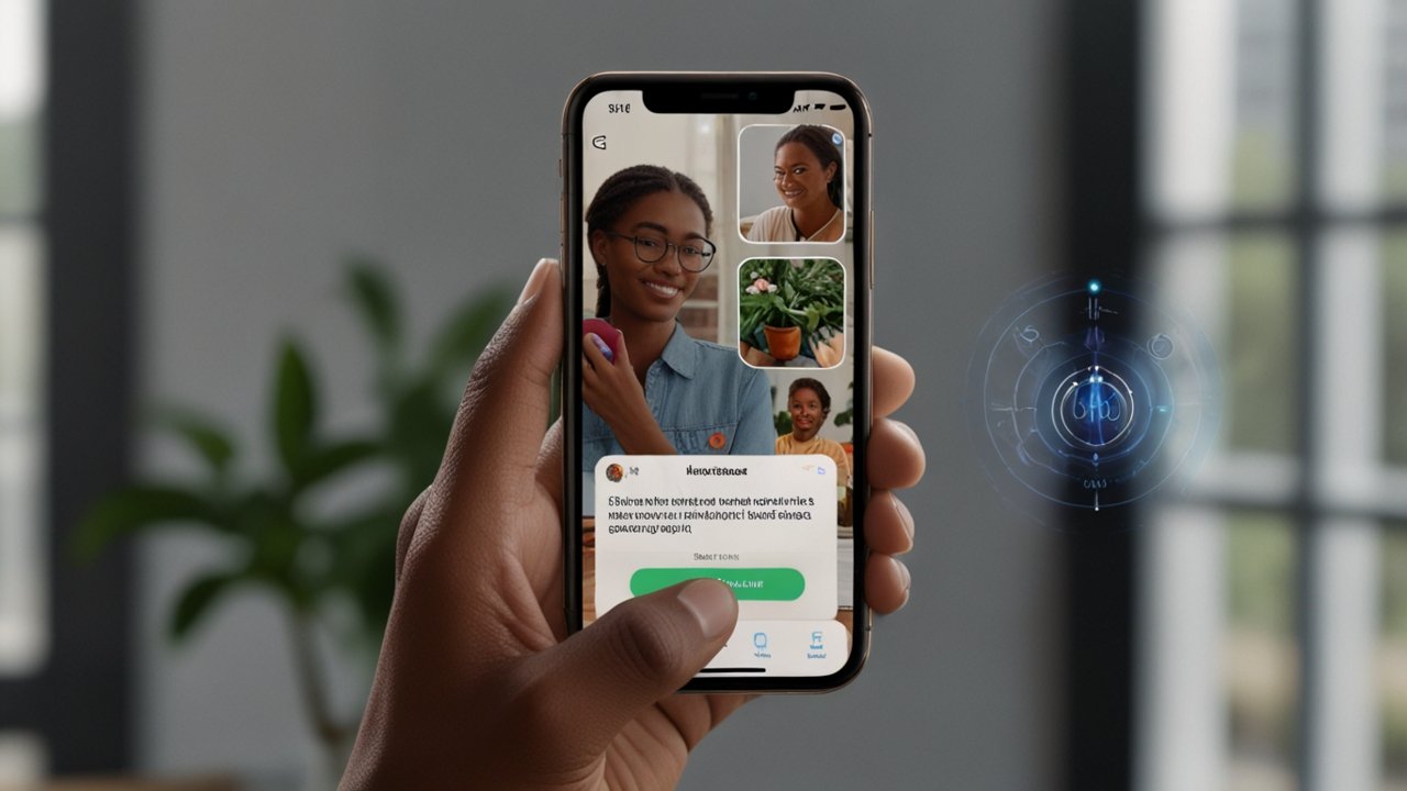 iOS displaying personalized interface with contextual awareness and seamless ecosystem integration
