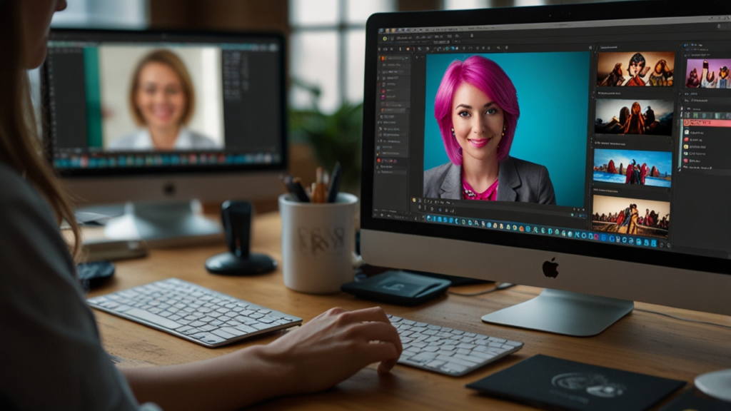 Adobe Creative Cloud interface displaying professional creative software suite with integrated applications across design disciplines