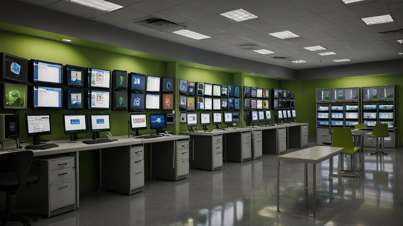 Android phones interface showing smartphone technology and mobile device capabilities