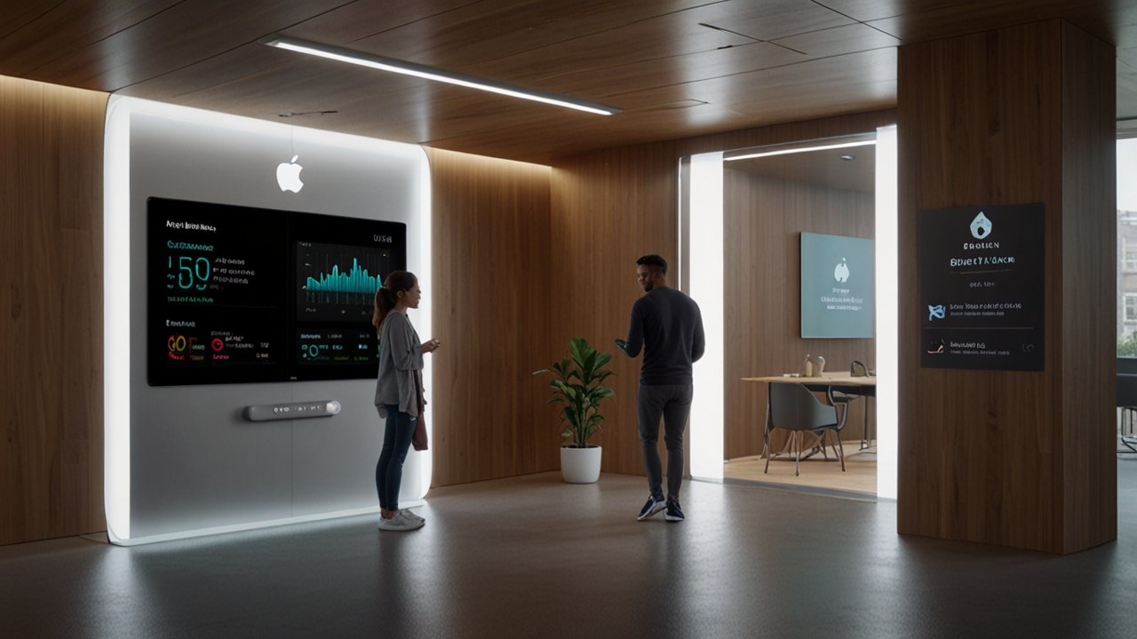 Apple AI health coach interface showing health AI and fitness coaching capabilities