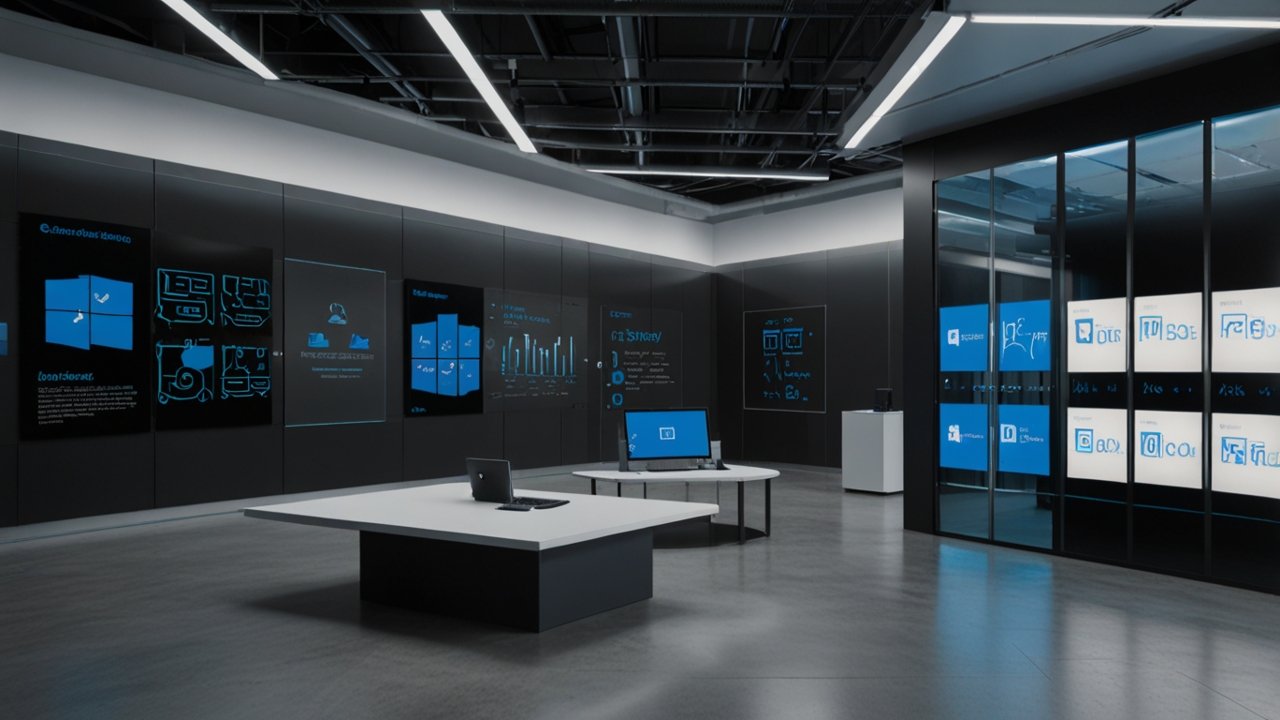 Azure AI interface showing cloud artificial intelligence and Microsoft AI capabilities