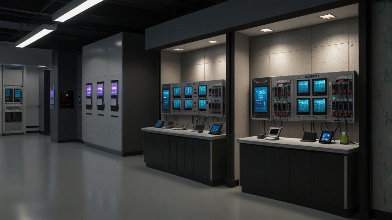 Cell phone chargers interface showing mobile charging and power accessory features