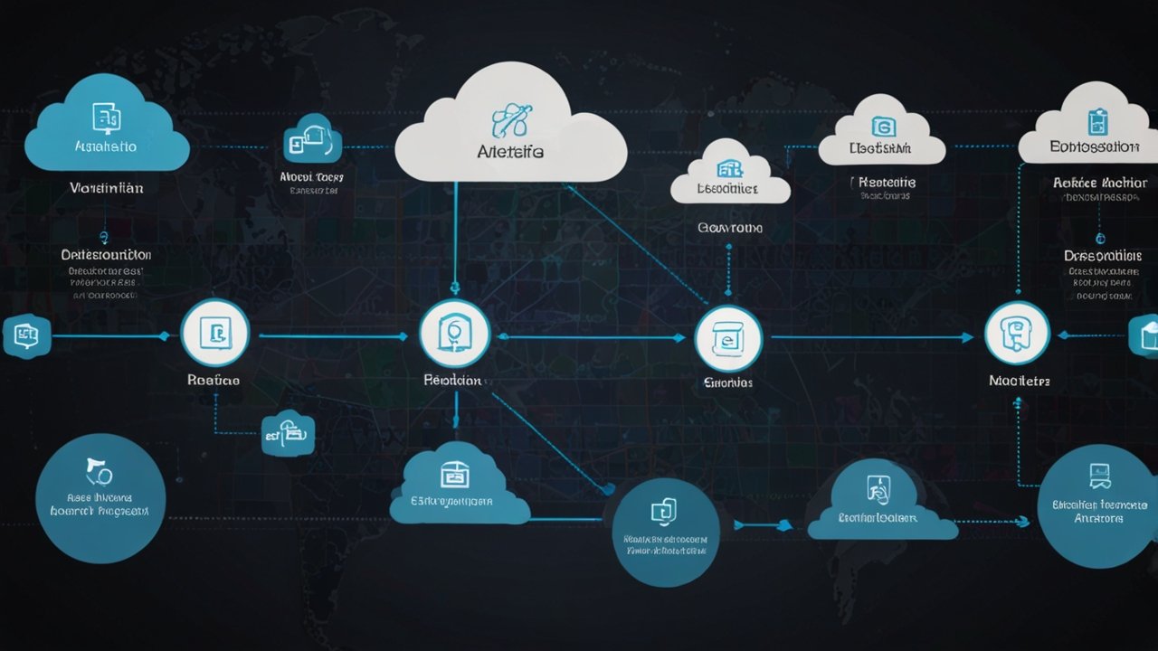 Cloud storage interface displaying remote backup capabilities with online synchronization and secure file access features