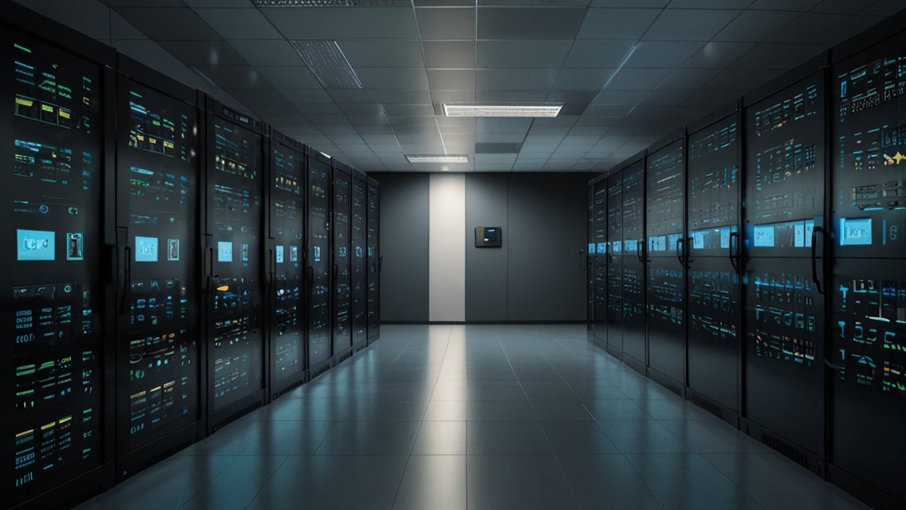 Email hosting interface showing email services and business communication capabilities