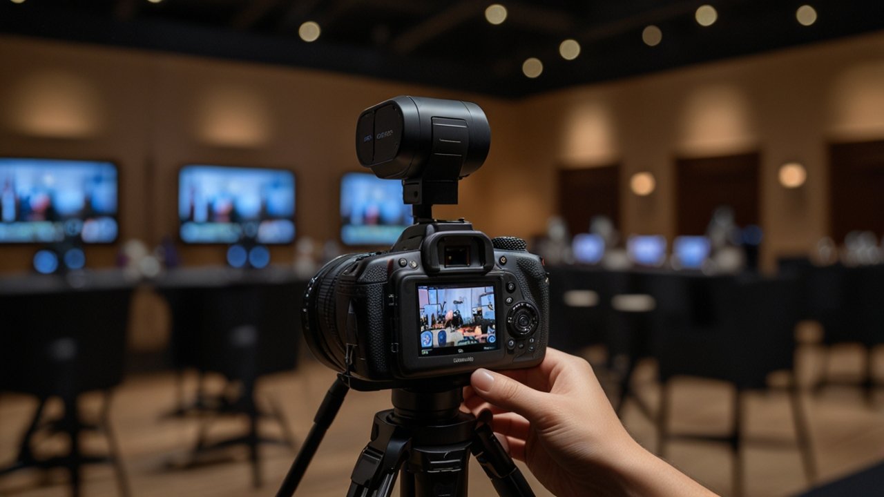 Event photography interface showing celebration capture and memory documentation