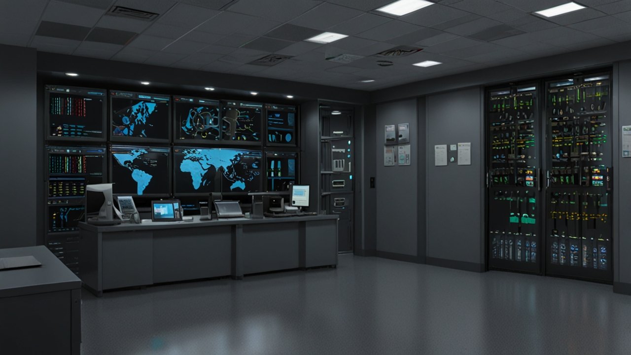 Firewall setup interface displaying network protection configuration with traffic filtering rules and security policies