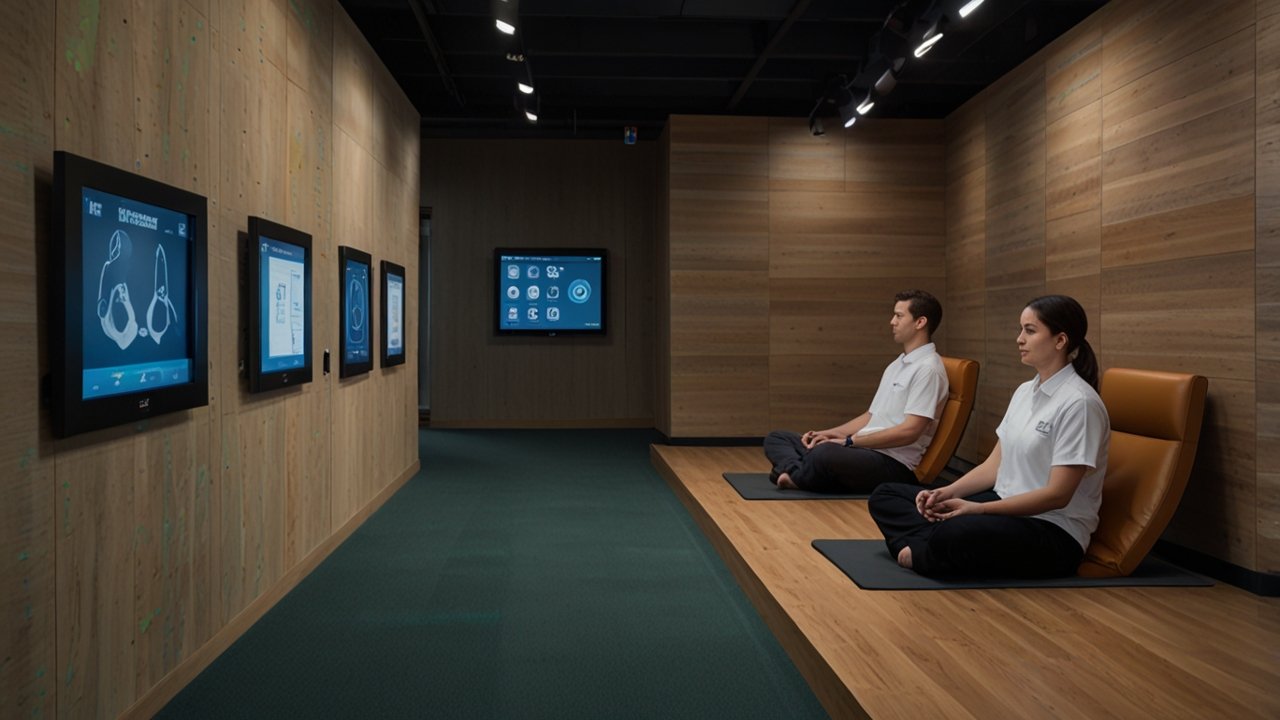 Focus techniques interface showing concentration methods and attention training tools