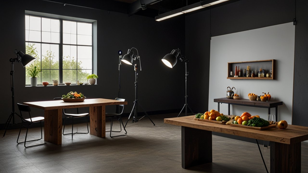 Food photography interface showing culinary capture and meal documentation features