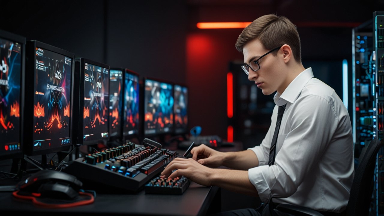 Gaming keyboards interface showing mechanical keyboards and gaming peripheral features