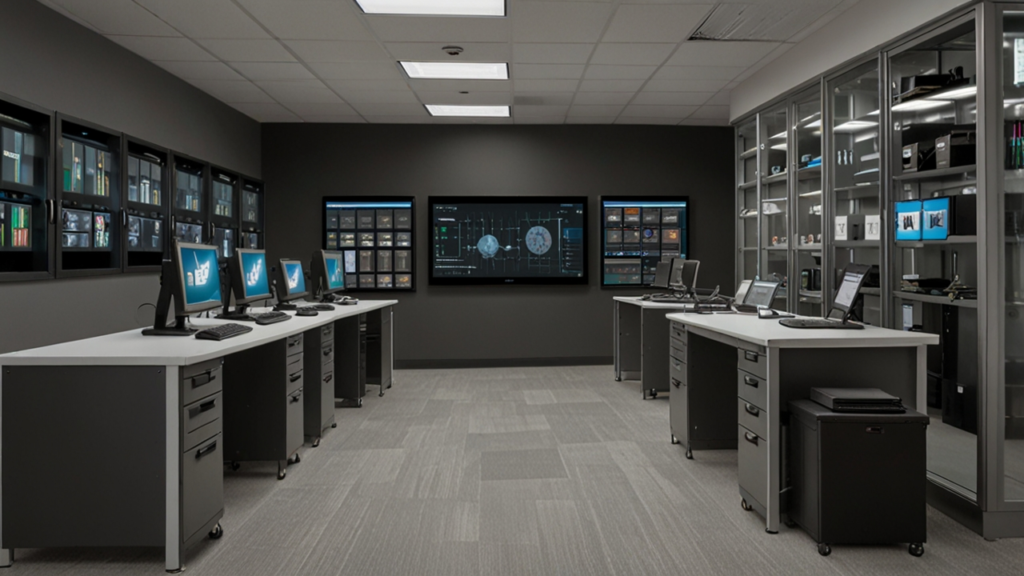 Graphics settings interface controlling visual quality and performance