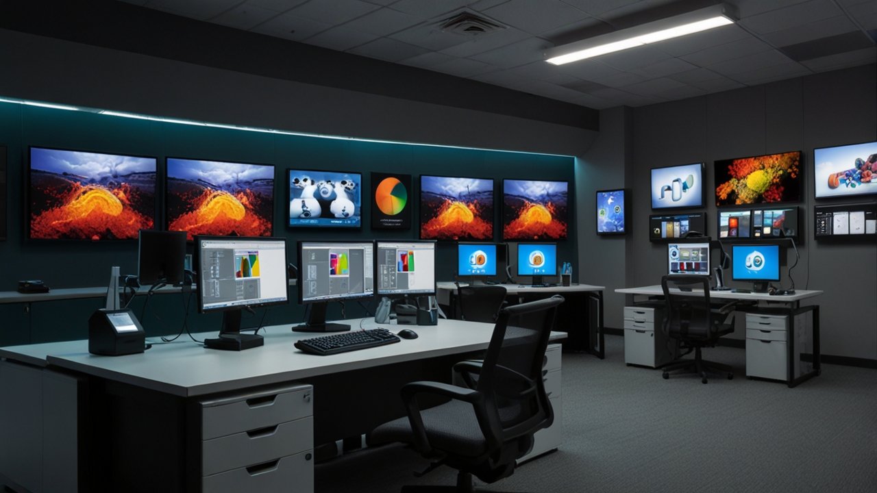 HDR setup interface configuring enhanced display capabilities