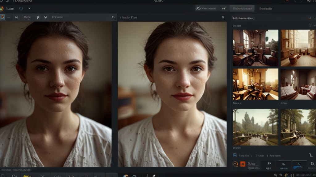 Instagram filters interface displaying visual effects options with image enhancement tools and creative overlay selection