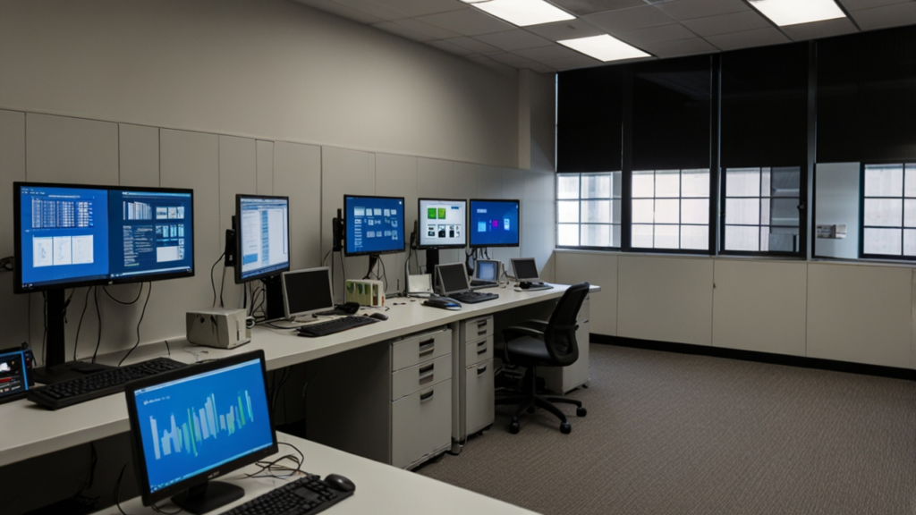 Laptop review interface showing computer evaluation and performance assessment systems