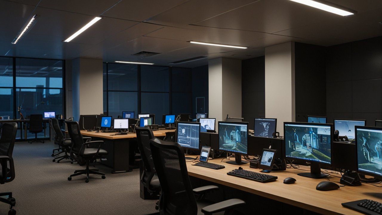 Level design interface creating interactive gaming environments