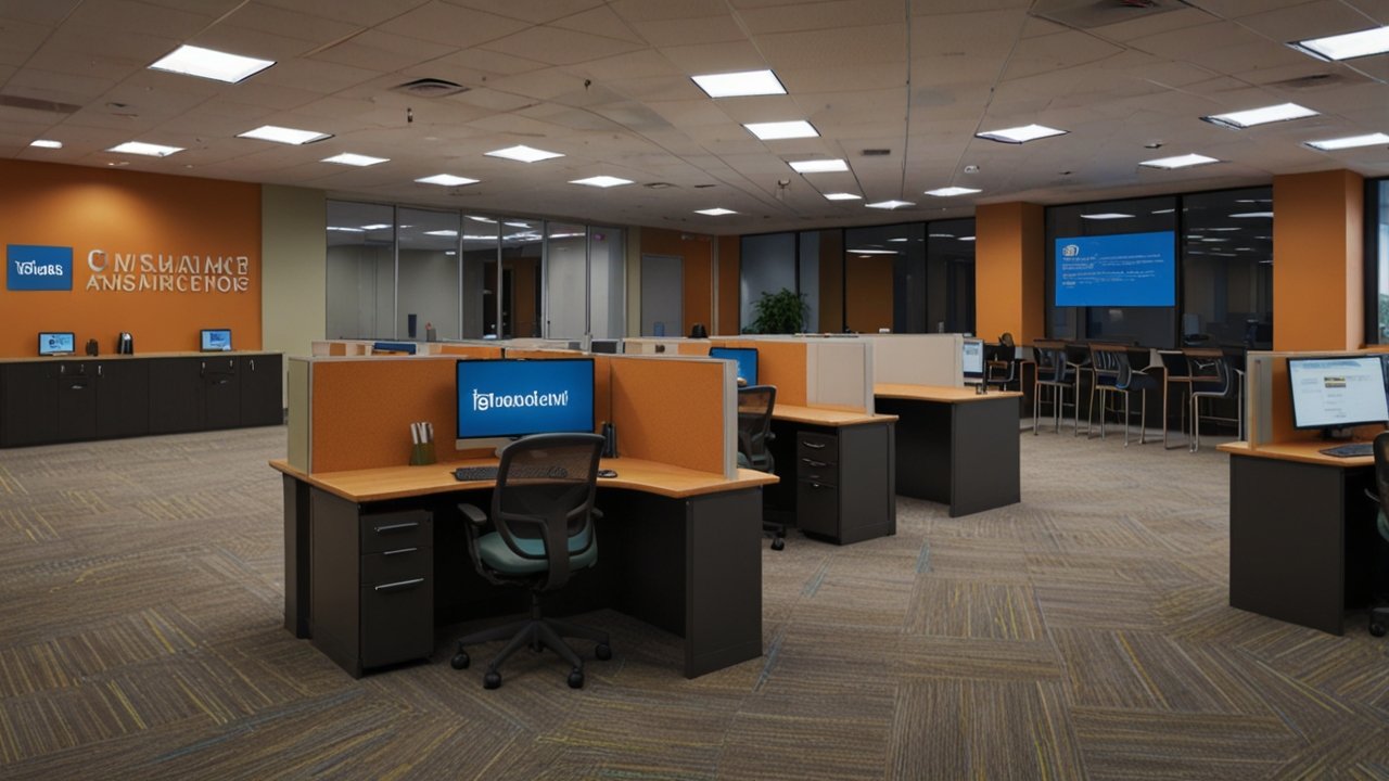 Live chat system enabling real-time customer communication