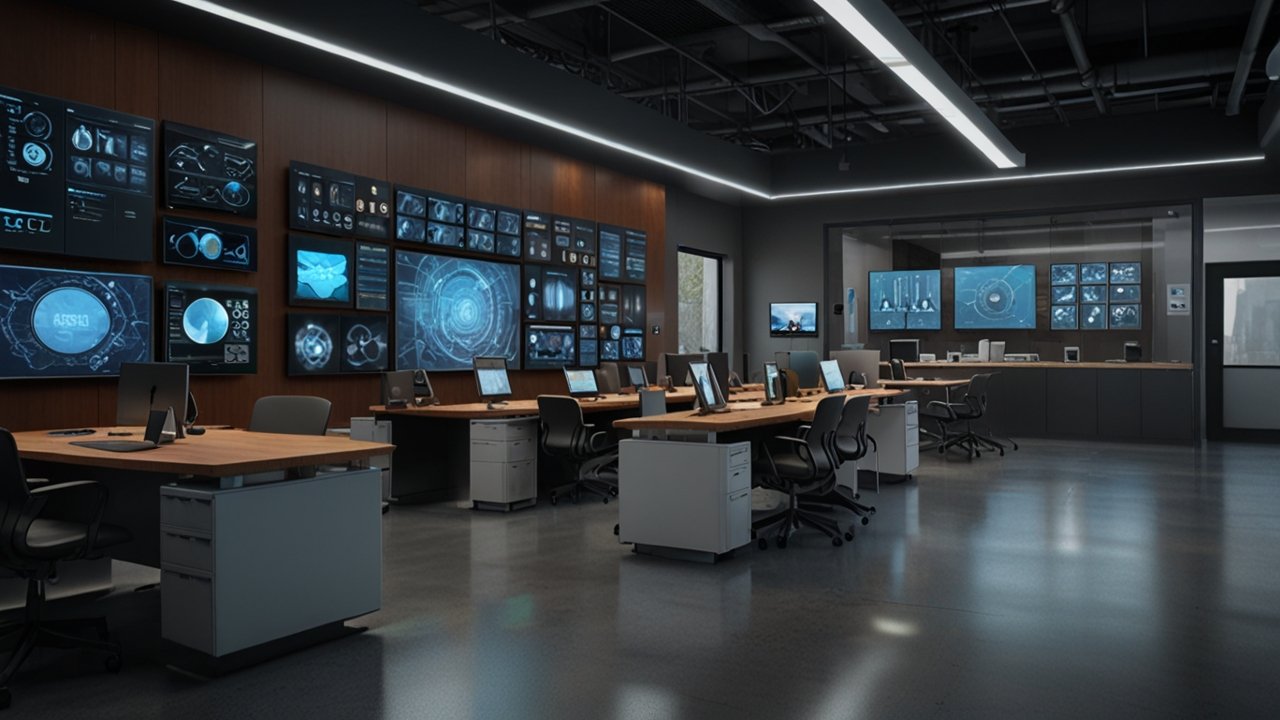 Live desktop interface showing dynamic interface and real-time desktop capabilities